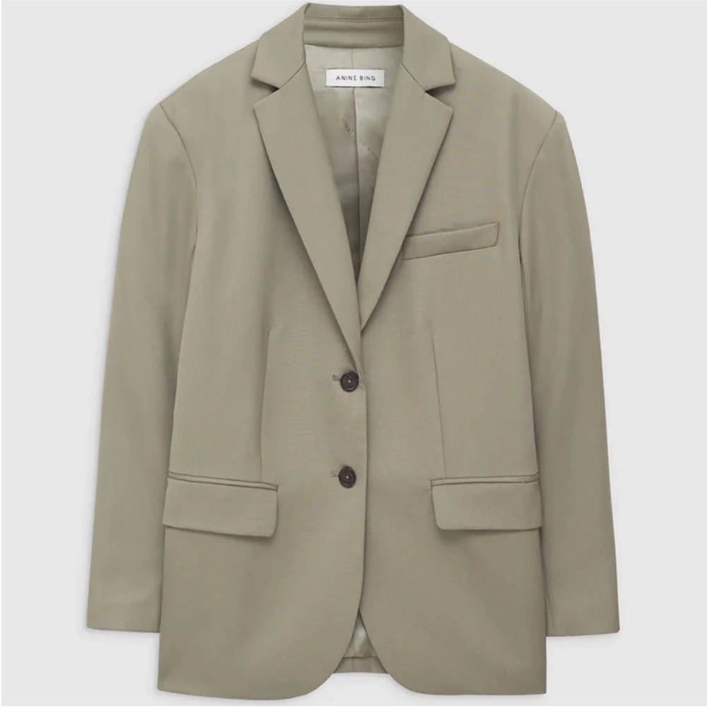 Anine Bing Oversized Wool Blazer Size XS